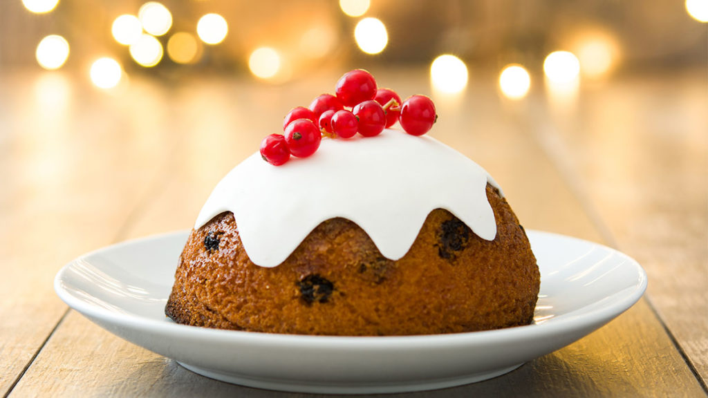 Christmas pudding is not an English fruitcake