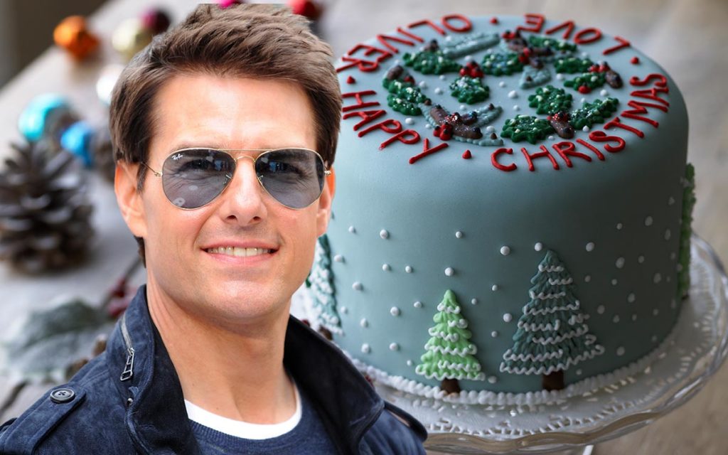 Tom Cruise Christmas cakes