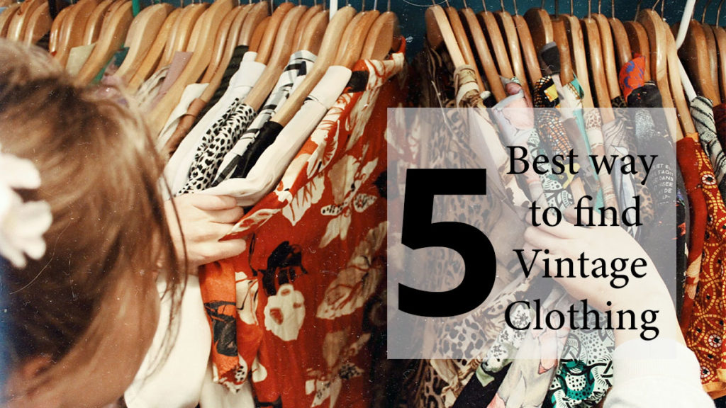 vintage clothing collection