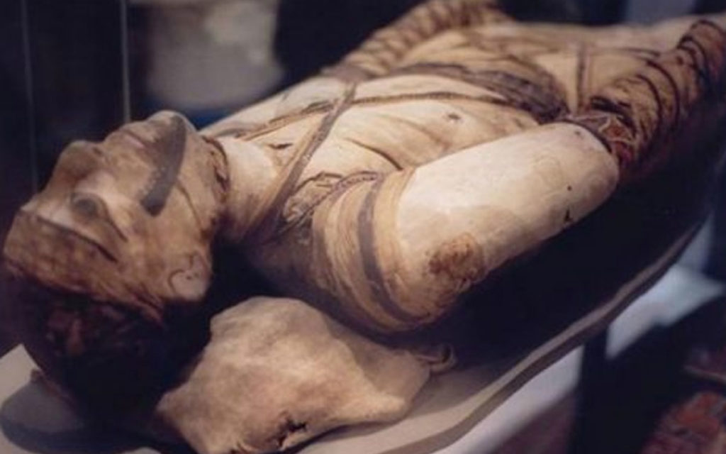 Mummy With Painted Face – Egypt; creepy mummies that ever existed:
