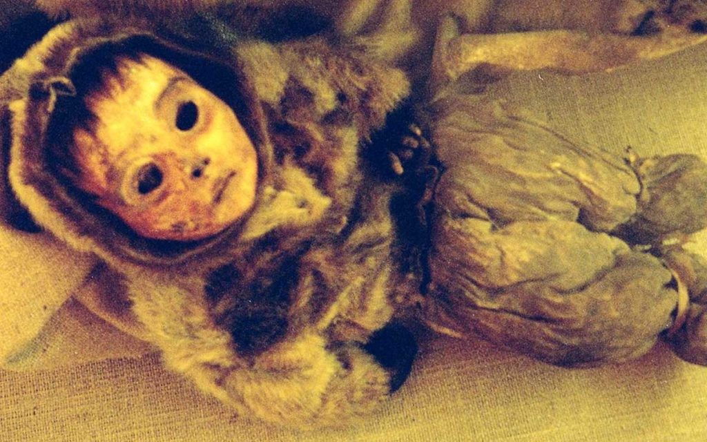 The Qilakitsoq Baby Mummy – Greenland; creepy mummies that ever existed: