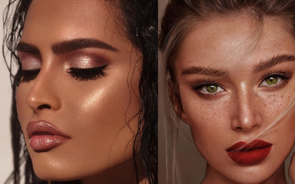 Freckles and Warm Neutral Makeup look definitely made its way to the Biggest Makeup Trends of 2022 List: