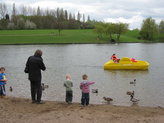 visiting Hemsworth Water Park